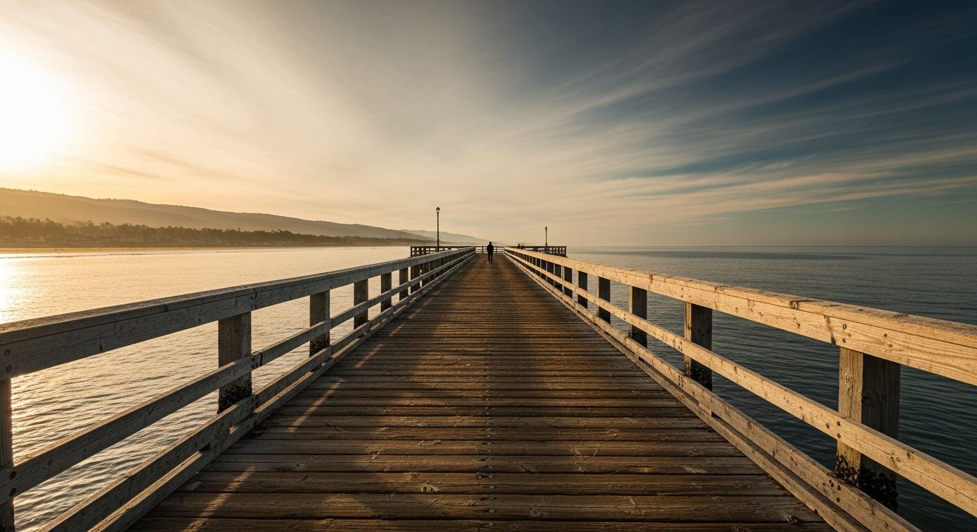 The pier at Pismo Beach, California