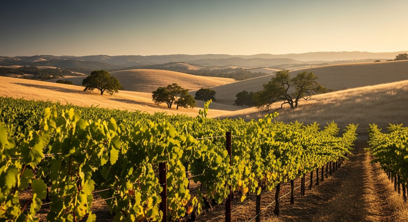 The Santa Maria Valley landscape